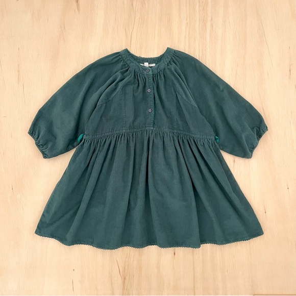 Caramel Corduroy Dress - Picture 12 of 14